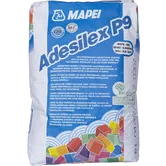 Adeziv flexibil pentru gresie si faianta, Mapei Adesilex P9, interior/exterior, alb, 25 kg