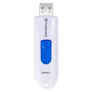 Stick USB Transcend JetFlash 790, 128GB, USB 3.1 (Alb)
