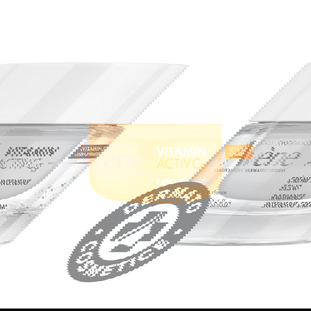 Crema iluminatoare intensiva cu Vitamina C si Niacinamida Vitamin Activ Cg, 50ml, Avene