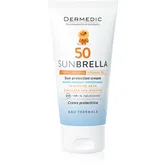 Dermedic Sunbrella Baby crema protectoare pentru fata SPF 50 50 g