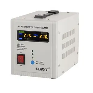 Stabilizator tensiune automat Kemot URZ3412, Precizie 5%, 1000VA (Alb)