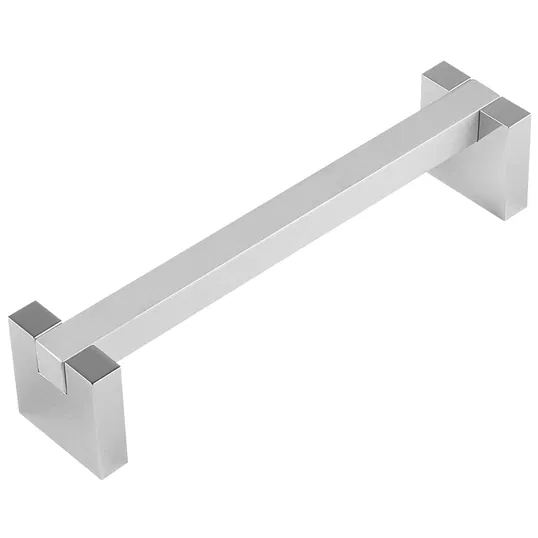 Maner mobila cu terminatii din aluminiu, FA 26172, crom/ crom mat, 160 mm