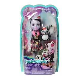 Enchantimals - Set papusa cu animalut, Sage Skunk & Caper