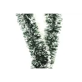Beteala Craciun ninsa, verde + alb, 200 cm
