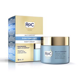 Crema de noapte Multi Correxion Even Tone + Lift, 50ml, RoC