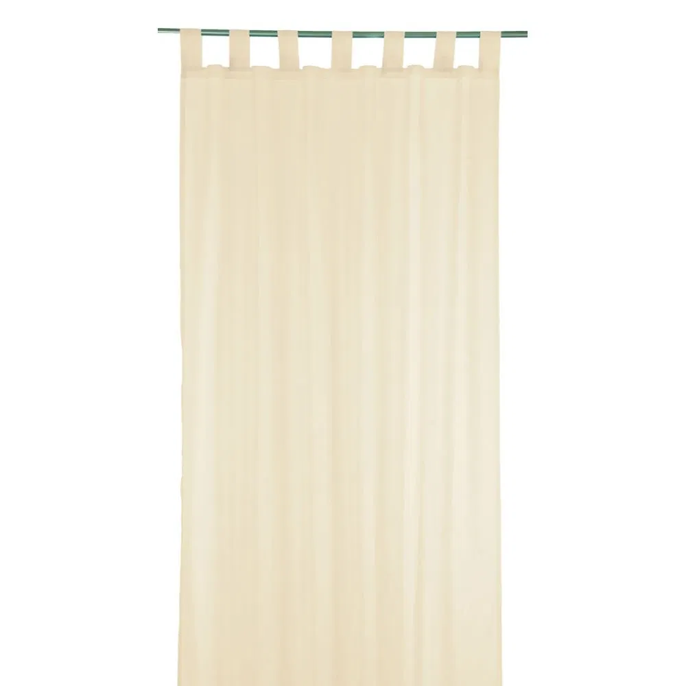 Perdea voal, poliester, bej 105, 140 x 245 cm