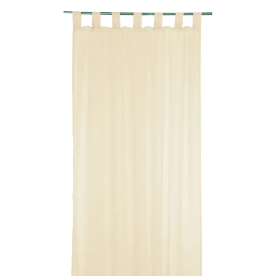 Perdea voal, poliester, bej 105, 140 x 245 cm