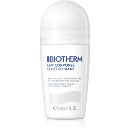 Biotherm Lait Corporel Le Déodorant antiperspirant roll-on fara parabeni 75 ml