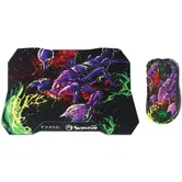 Kit Mouse si Mousepad Marvo M603 + G20, Iluminat, 6400 DPI (Multicolor)