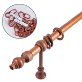 Galerie lemn masiv, cires, 360 cm