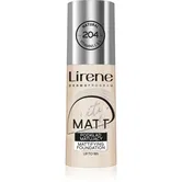Lirene City Matt Make-up lichid matifiant cu efect de netezire culoare 204 Natural 30 ml