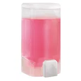 Dozator sapun Ferro 69086.P, plastic, transparent, 500 ml