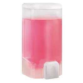 Dozator sapun Ferro 69086.P, plastic, transparent, 500 ml