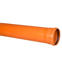 Teava PVC SN4 Valplast, canalizare exterioara, cu mufa si garnitura, diametru 160 mm, 3 m