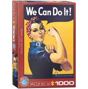 Puzzle Eurographics - Rosie the Riveter: We Can Do It!, 1000 piese