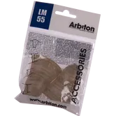 Set colt exterior plinta Arbiton LM 55, stejar Liverpool, PVC, 55 x 26 mm, 2 bucati/set