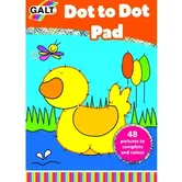 Carte de colorat Galt Dot to Dot