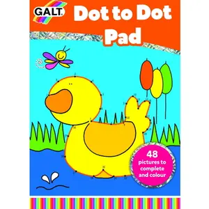Carte de colorat Galt Dot to Dot