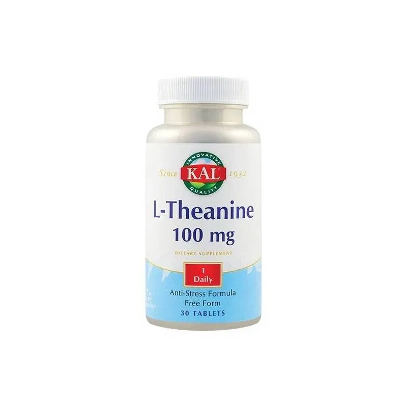 L-Theanine 100mg 30tb - KAL - Secom