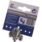 Brida zincata, 6/M5 mm, 2 BUC