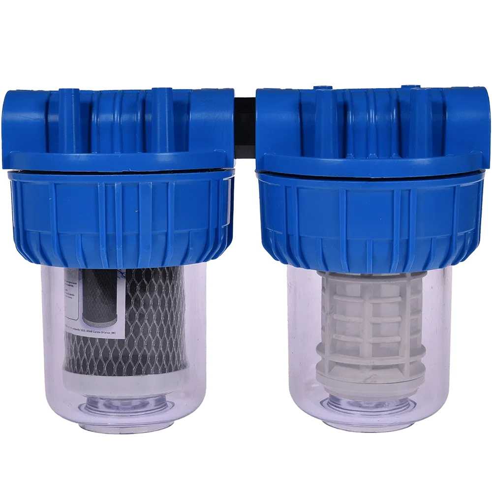 Filtru de apa, carbune activ + sita, 5 cu 1/2 in linie