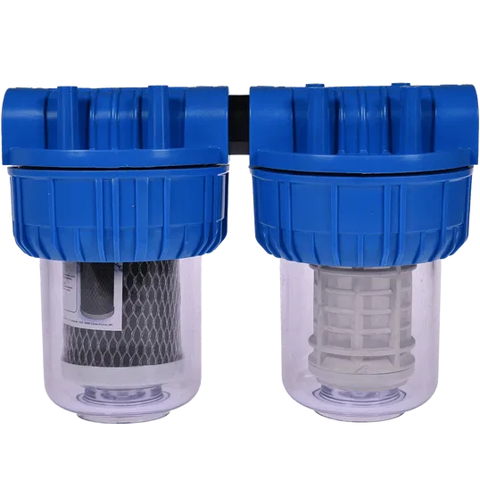 Filtru de apa, carbune activ + sita, 5 cu 1/2 in linie