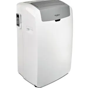 Aparat de aer conditionat portabil Whirlpool PACW212CO, 12000 BTU, Clasa A (Alb)