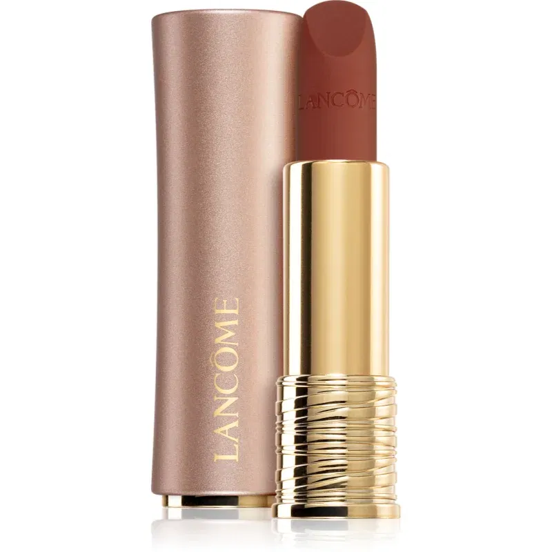 Lancôme L'Absolu Rouge Intimatte ruj crema cu efect matifiant culoare 289 French Peluche 3.4 g