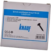 Surub autofiletant Knauf TN25, 3,5 x 25mm, 1000 buc