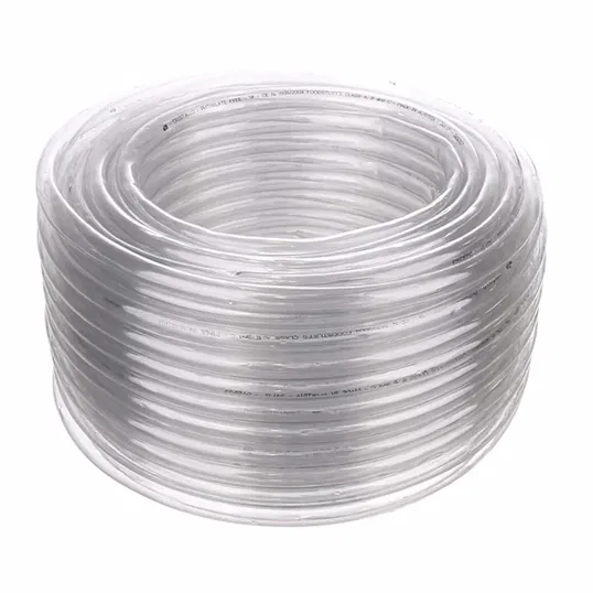 Furtun alimentar Fitt Cristal R50 15, monostrat, PVC, transparent, 50 m