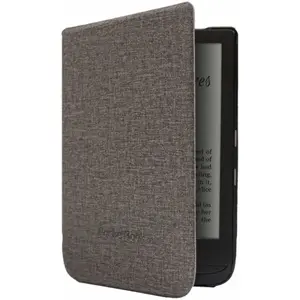 Husa E-Book Reader PocketBook Shell pentru PocketBook Basic Lux 2, PocketBook Touch Lux 4, Color, Touch Lux 5, Touch HD 3 (Gri)