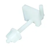 Set fixare capac WC Remer, PVC, alb