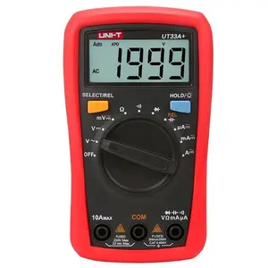 Multimetru digital UNI-T UT33A+ (Rosu)