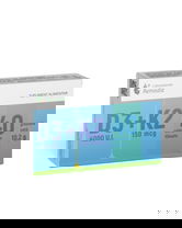 Vitamina D3 4000 UI + Vitamina K2 150 mcg, 40 comprimate filmate, Laboratoarele Remedia