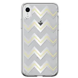 Protectie Spate Devia Bowen DVBSIP61SV pentru Apple iPhone XR (Argintiu)