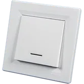 Intrerupator cap scara cu LED Asfora, Schneider EPH1500121, alb