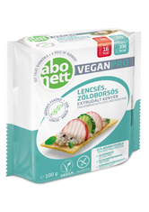 Tartine crocante VeganPro fara gluten Linte-Mazare, 100g, Abonett