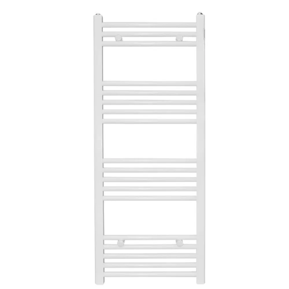 Calorifer baie Quadro, portprosop, alb, drept, 500 x 1200 mm, accesorii incluse