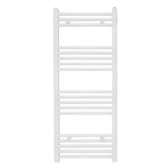 Calorifer baie Quadro, portprosop, alb, drept, 500 x 1200 mm, accesorii incluse