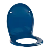 Capac pentru WC MSV, duroplast, albastru, 37,5 x 44,5 x 4 cm