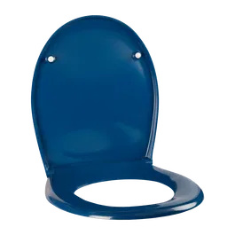 Capac pentru WC MSV, duroplast, albastru, 37,5 x 44,5 x 4 cm