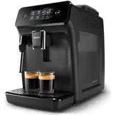Espressor Automat Philips Series 1200 EP1220/00, 15 bar, 12 Setari de macinare, Afisaj tactil, Rezervor 1.8 l, Setare Eco (Negru)
