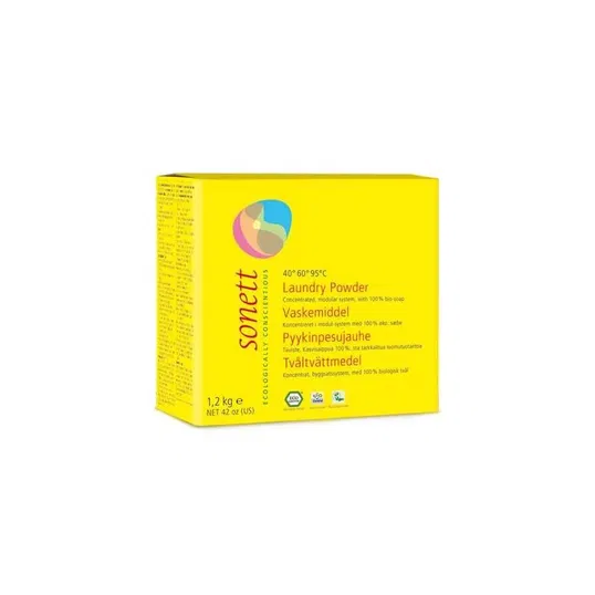 Detergent ecologic praf pt. rufe 1.2 kg - Sonett