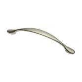Maner Camaio din zamac, finisaj satinat, L 160 mm, H 32,5 mm, 128 mm