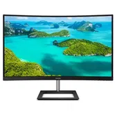Monitor VA LED Philips 31.5" 325E1C/00, QHD (2560 x 1440), VGA, HDMI, DisplayPort, Ecran Curbat, 75 Hz (Negru)
