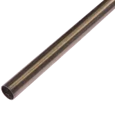 Bara galerie metal forjat, 20 mm, 120 cm, auriu antic