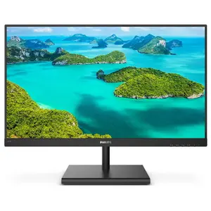 Monitor IPS LED Philips 23.8" 245E1S/00, QHD (2560 x 1440), VGA, HDMI, DisplayPort, 75 Hz (Negru)