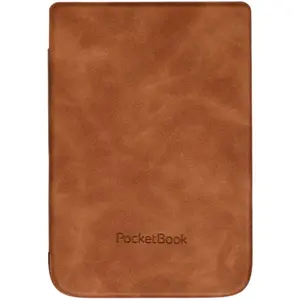 Husa E-Book Reader PocketBook Shell pentru PocketBook Basic Lux 2, PocketBook Touch Lux 4, Color, Touch Lux 5, Touch HD 3 (Maro)