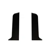 Set terminatie plinta parchet stanga/dreapta Set, onyx 10456-6019, gri inchis/negru, PVC, 52 x 22.5 mm, 4 bucati/set
