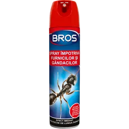 Spray impotriva furnicilor si gandacilor Bros, 210/15 ml